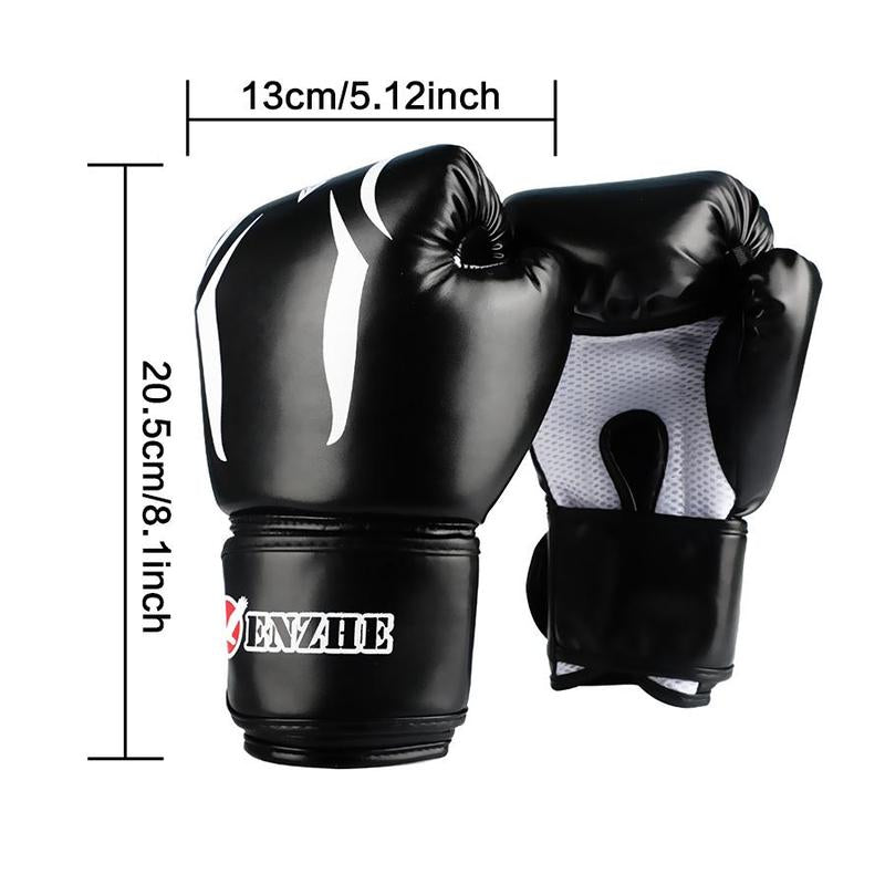 Boxing Gloves, 1 Pair Breathable Boxing Training Gloves for Teens Adults Men & Women, Gloves for Boxing, Martial Arts, Kickboxing, Muay Thai, Sports Accessories, Christmas Gift